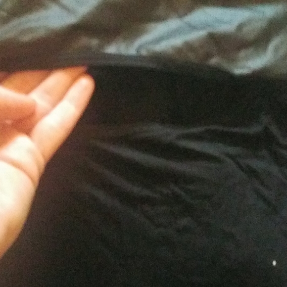 HKR Faux Leather top size medium le - Picture 4 of 5